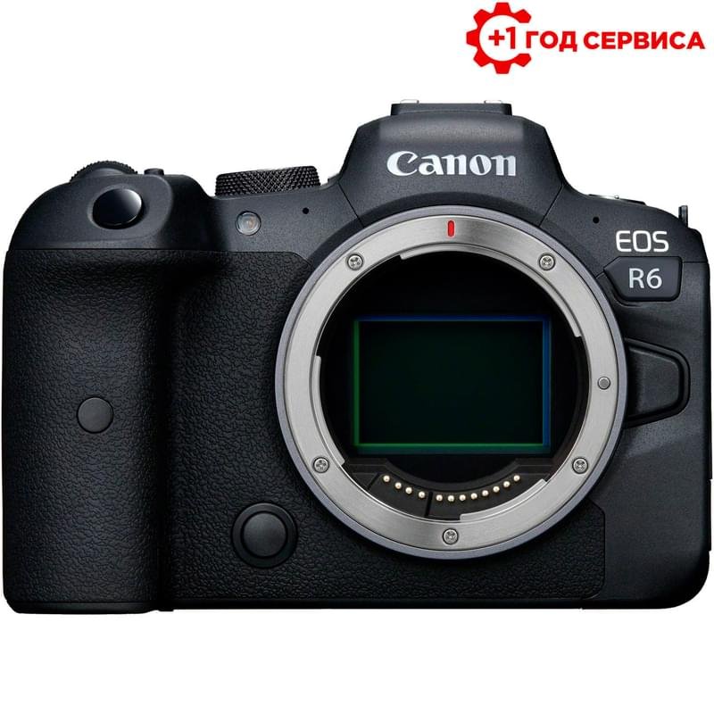 Беззеркальный фотоаппарат Canon EOS R6 Body, Black - фото #0
