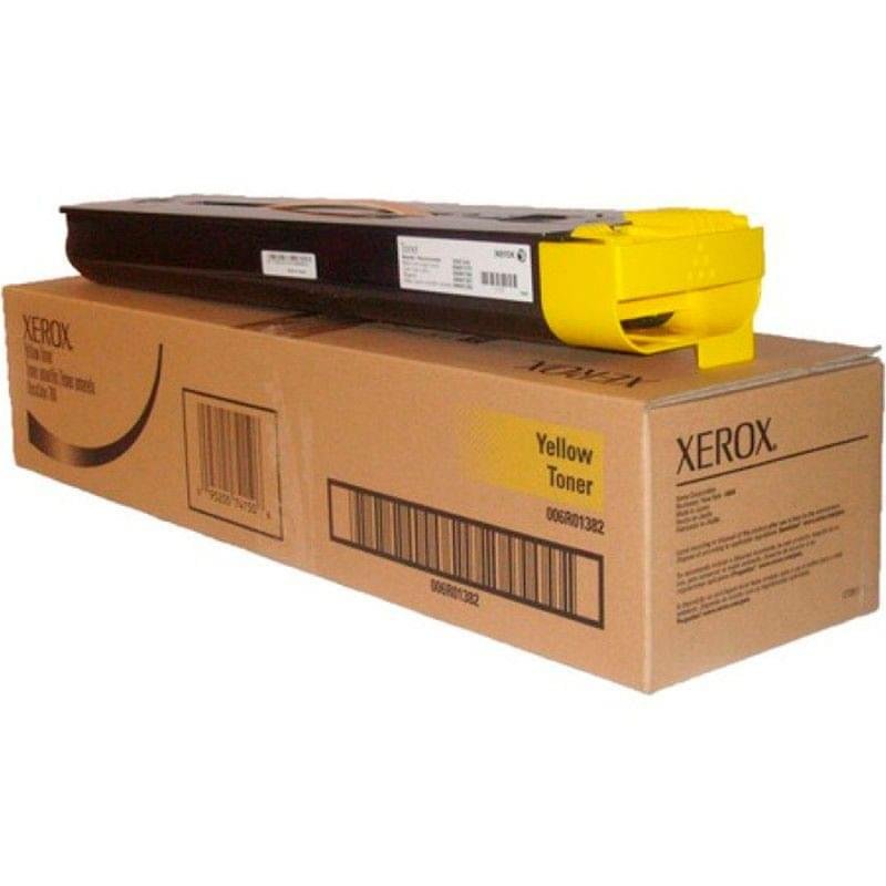 Тонер-картридж Xerox 006R01382 (жёлтый) - фото #0