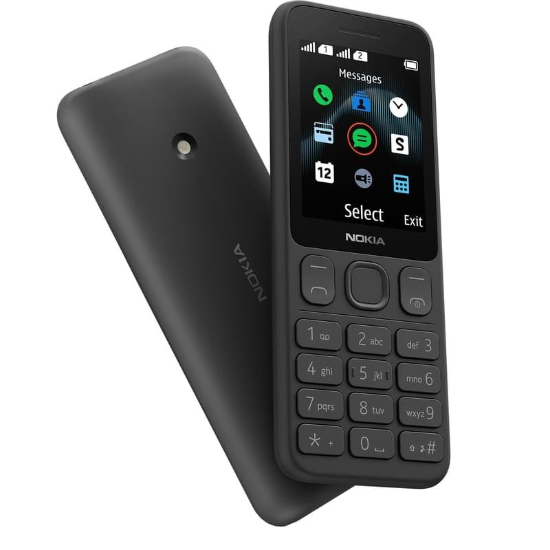 Nokia Ұялы телефоны GSM 125 BLX-D-2.4-3 Black - фото #4