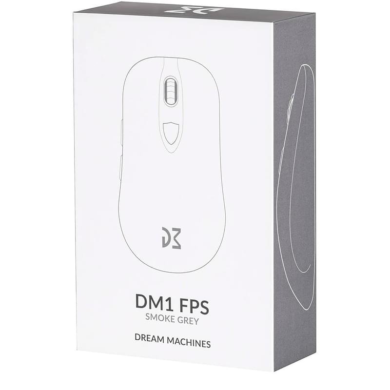 Мышка игровая проводная USB Dream Machines DM1 FPS Grey - фото #6