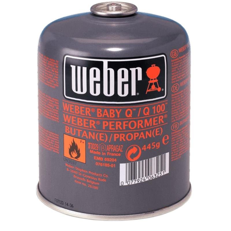 Газовый картридж для грилей Weber Q-100- /1000 и Performer Deluxe GBS Gourmet - фото #0