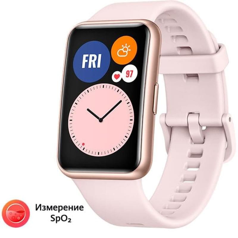 Смарт часы HUAWEI Watch Fit Active, Sakura Pink - фото #0
