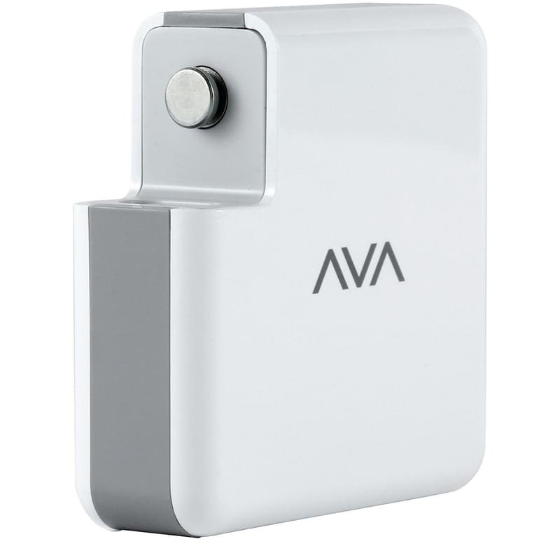Сетевое зарядное устройство 3*USB, 1*USB Type-C 3A, 61W (PD), Ava, Белый (AV-PD-001) - фото #1