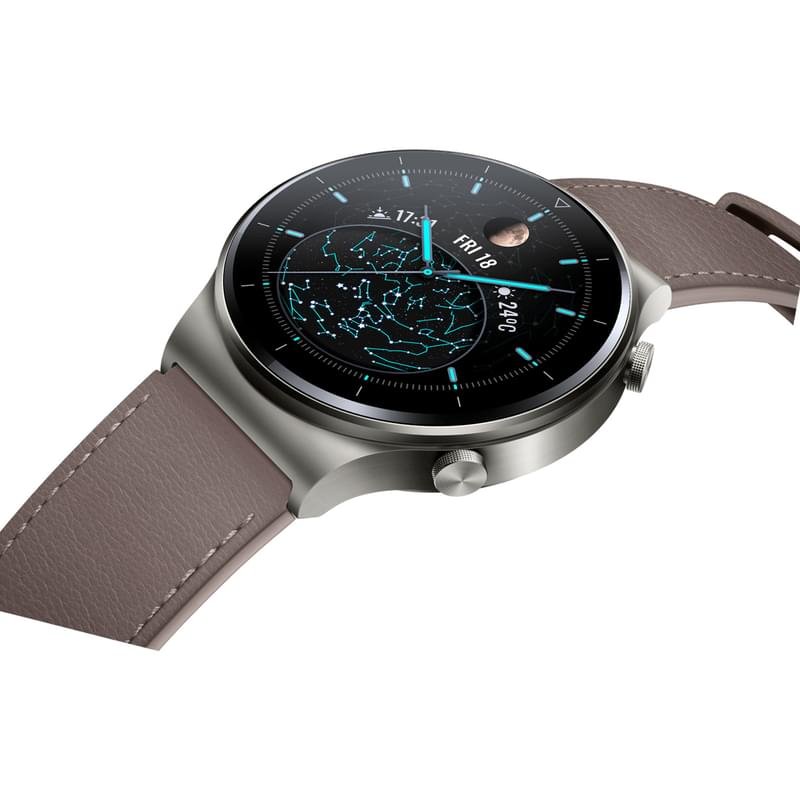 Смарт часы HUAWEI Watch GT2 Pro Classic, Nebula Gray - фото #5