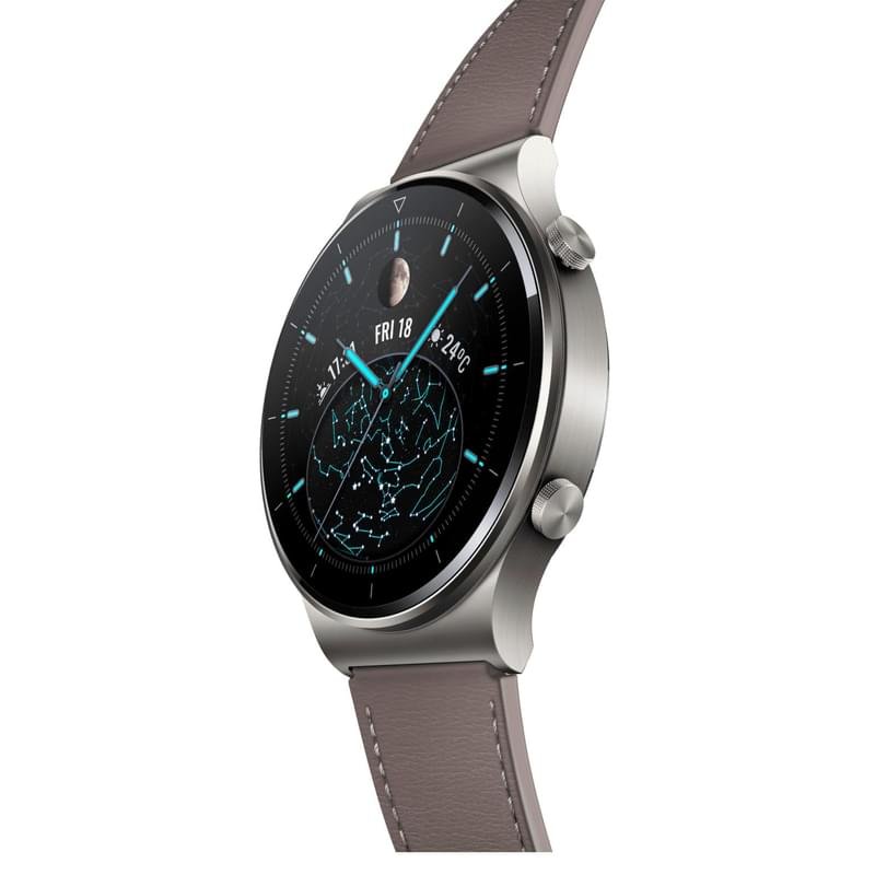 Смарт часы HUAWEI Watch GT2 Pro Classic, Nebula Gray - фото #6