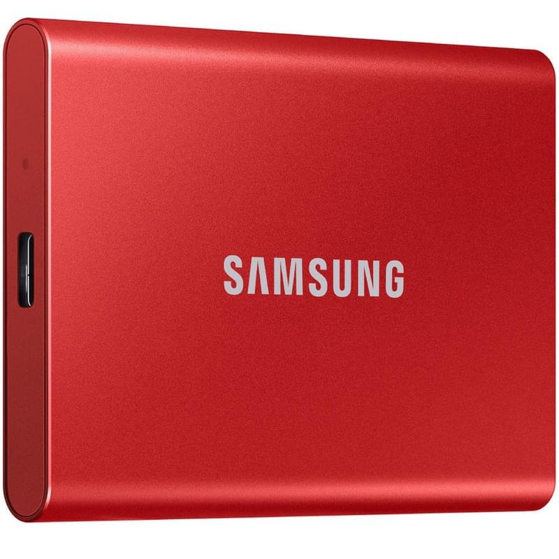 Внешний SSD 1.8" 1TB Samsung T7 RED, USB 3.1 (MU-PC1T0R/WW) - фото #1