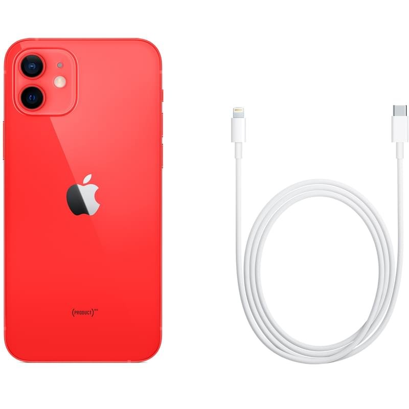 Смартфон Apple iPhone 12 64GB Red - фото #4