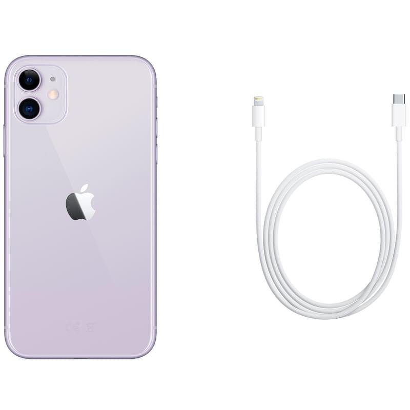 Смартфон Apple iPhone 11 128GB Purple - фото #5