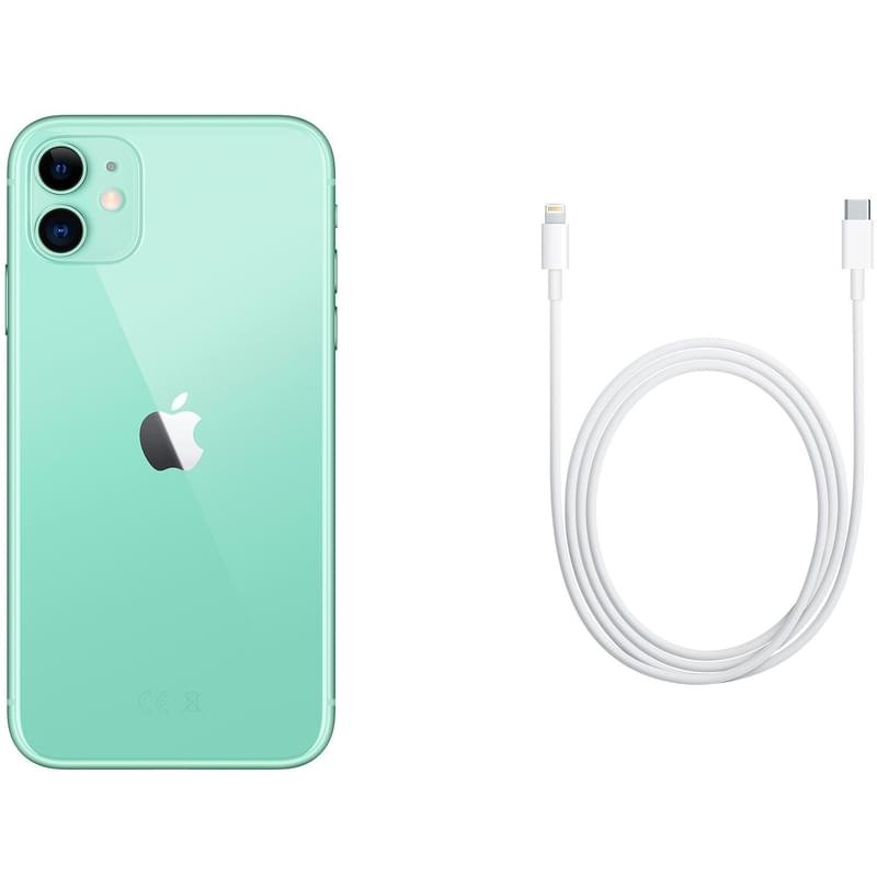 GSM Apple iPhone 11 смартфоны 128gb THX-6.1-12-4 Green (MHDN3RM/A) - фото #5