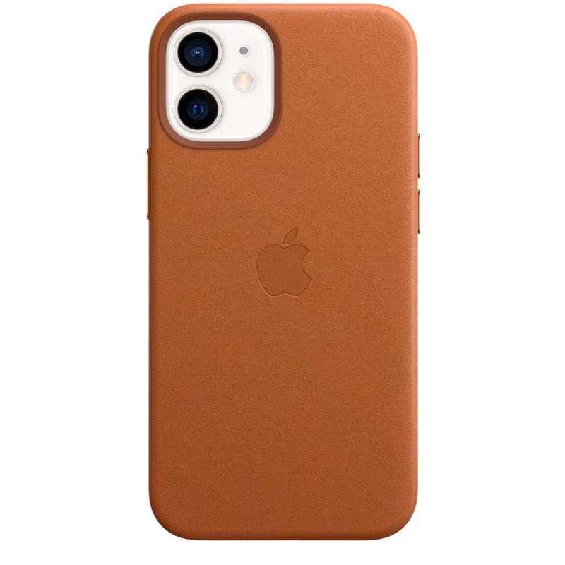Чехол для IPhone 12 mini, Leather Case with MagSafe, Saddle Brown (MHK93ZM/A) - фото #1