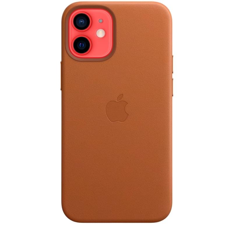 Чехол для IPhone 12 mini, Leather Case with MagSafe, Saddle Brown (MHK93ZM/A) - фото #2