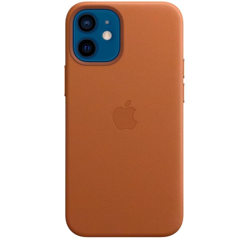 Чехол для IPhone 12 mini, Leather Case with MagSafe, Saddle Brown (MHK93ZM/A) - фото #4