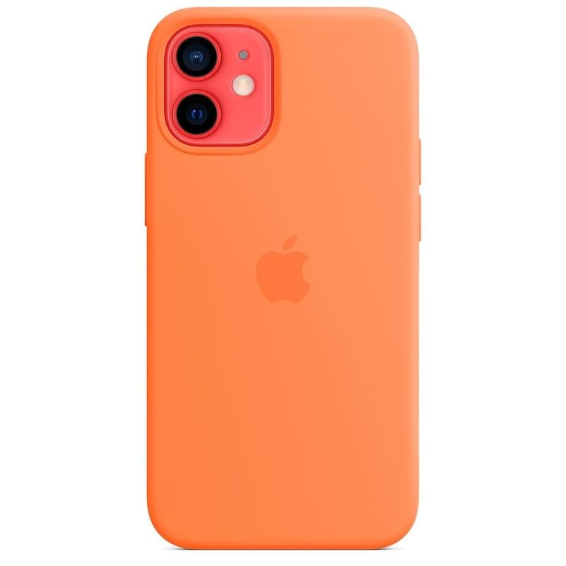 Чехол для IPhone 12 mini, Silicone Case with MagSafe, Kumquat (MHKN3ZM/A) - фото #2