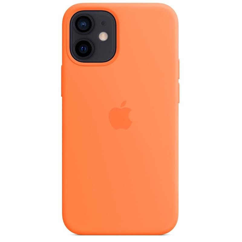 Чехол для IPhone 12 mini, Silicone Case with MagSafe, Kumquat (MHKN3ZM/A) - фото #4