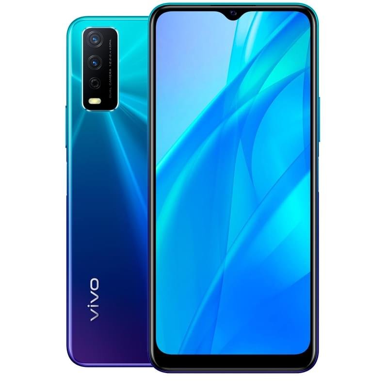 Смартфон Vivo Y12s 32GB Nebula Blue - фото #0