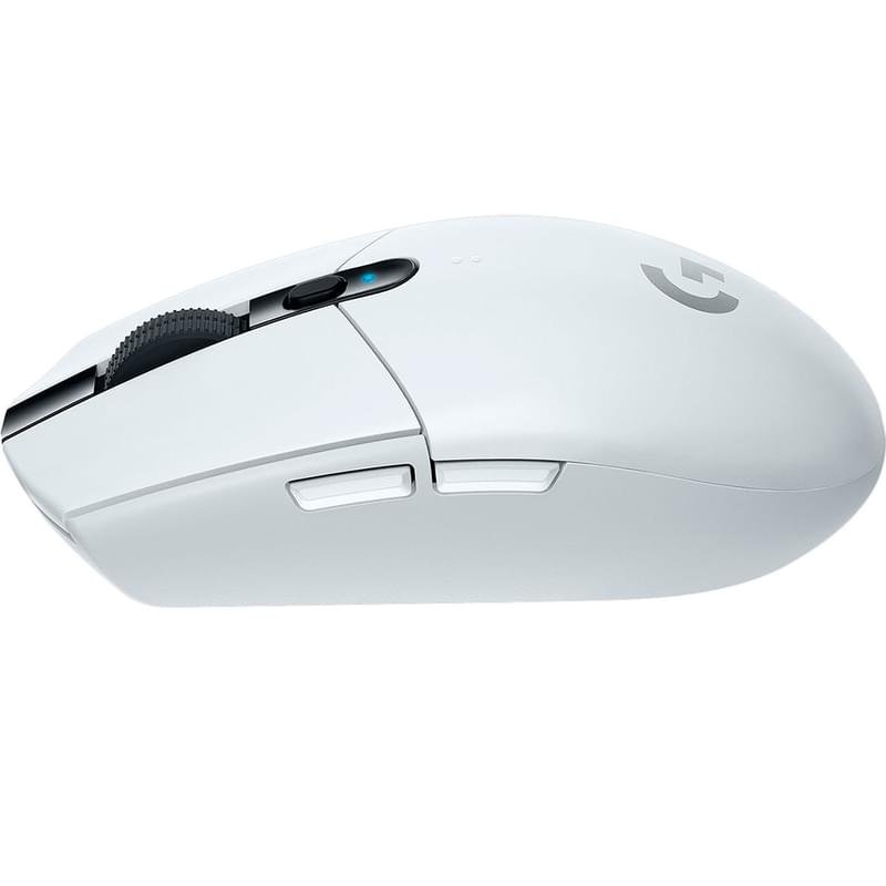 Мышка игровая беспроводная USB Logitech G305, White - фото #3
