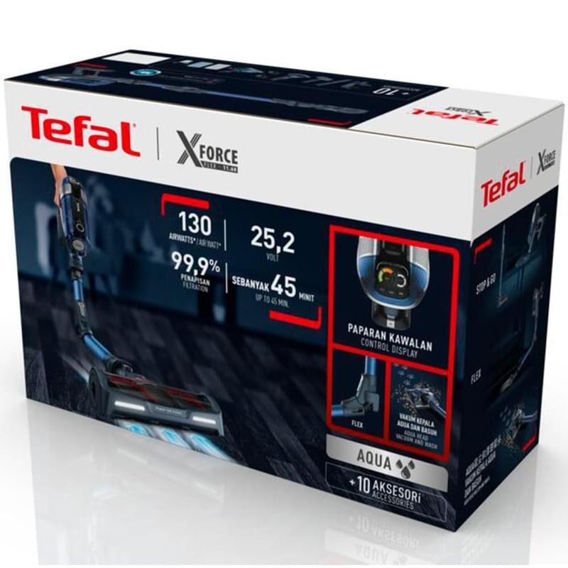 Вертикальный моющий пылесос Tefal X-Force Flex 11.60 TY-9890WO - фото #7