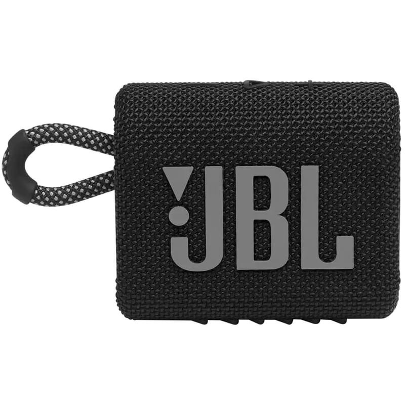 Колонки Bluetooth JBL Go 3, Black (JBLGO3BLK) - фото #0