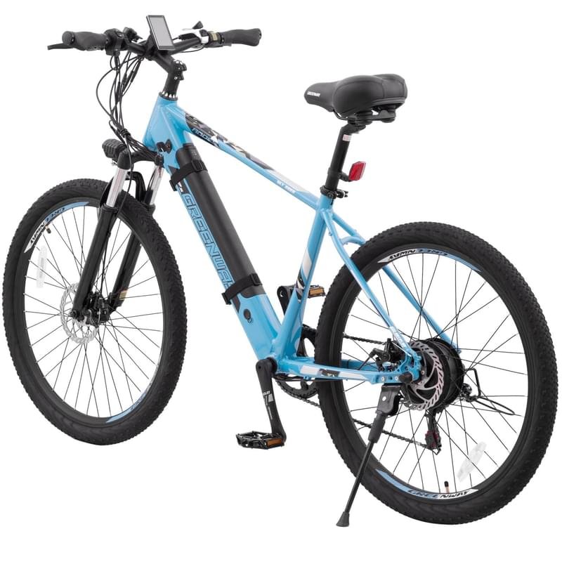 Greenway 350W электрлі велосипеді, 36V/10.40AH LG, 27,5" Sky Blue (27DT033) - фото #3