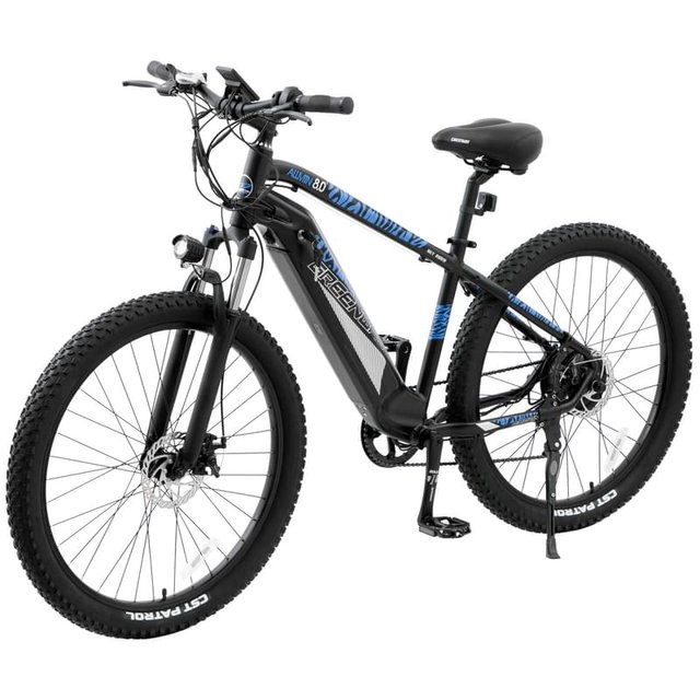 Электровелосипед Greenway 350W, 36V/10.40AH LG, 27,5" Black/Blue (27DT231) - фото #2