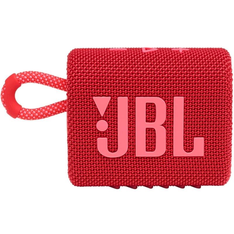 Колонки Bluetooth JBL Go 3, Red (JBLGO3RED) - фото #0