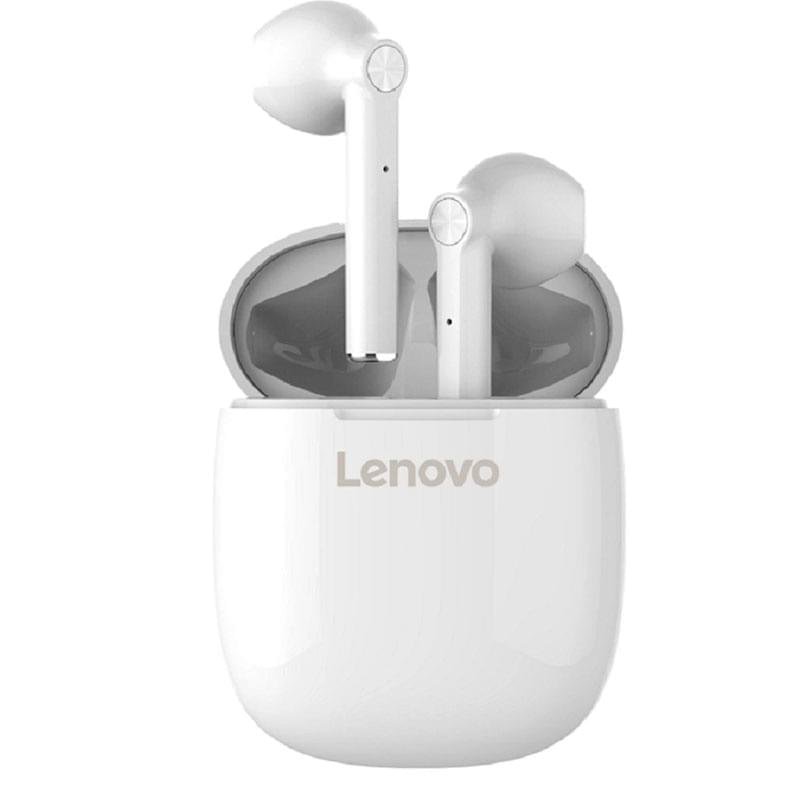 Наушники Вставные Lenovo Bluetooth HT30, White - фото #1