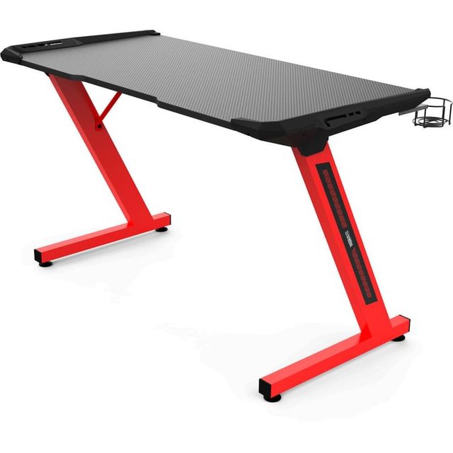 Игровой компьютерный стол Gamdas DEADALUS E2, Black/Red (DEADALUS E2 BR) - фото #1