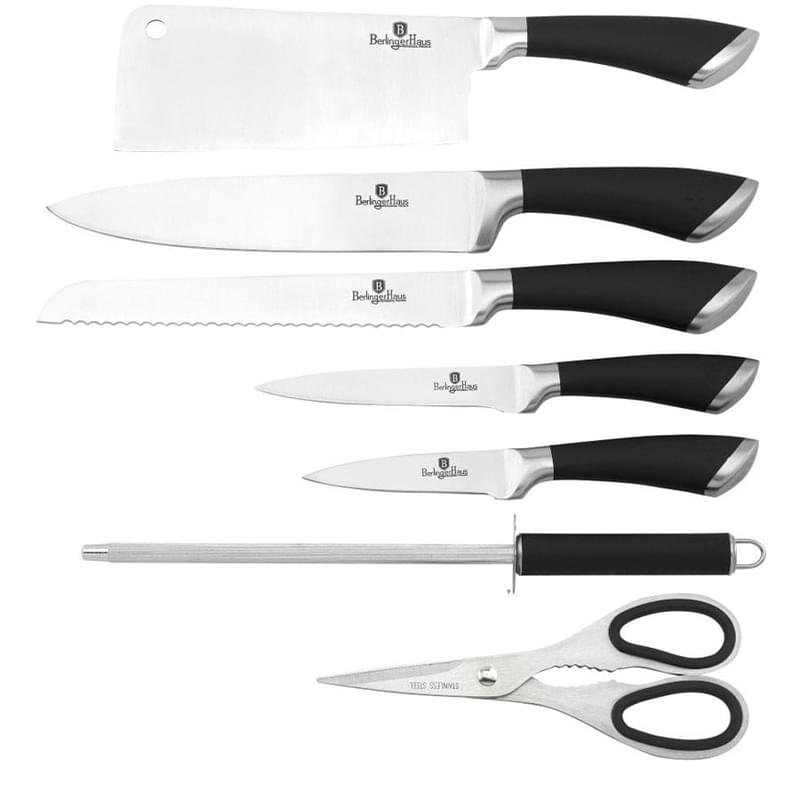 Набор ножей Metallic 1*8 Berlinger Haus BH-ST8B - фото #1