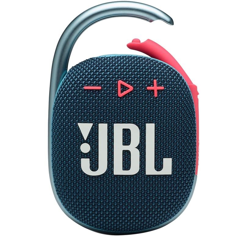 Колонки Bluetooth JBL Clip 4, Blue/Pink (JBLCLIP4BLUP) - фото #0
