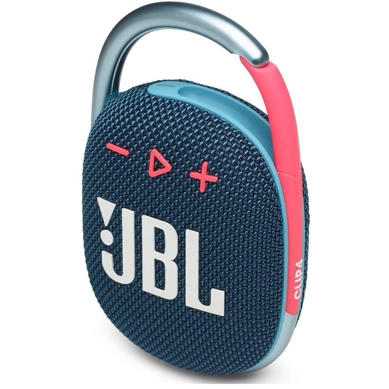 Bluetooth JBL Clip 4 колонкасы, Blue/Pink (JBLCLIP4BLUP) - фото #2