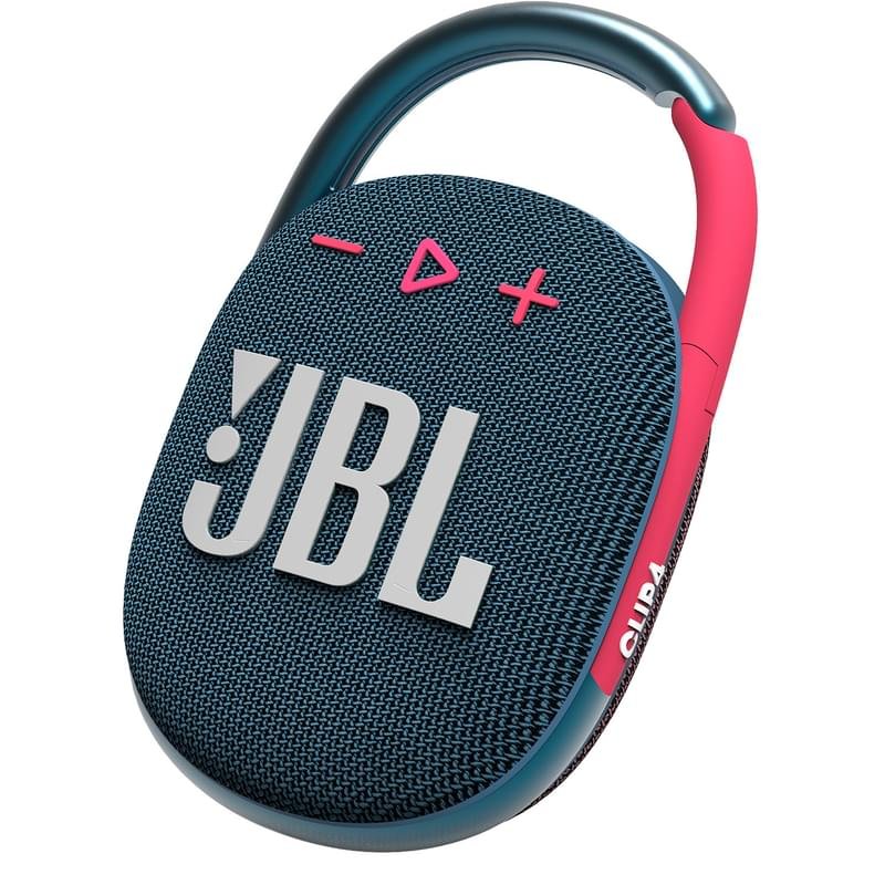 Bluetooth JBL Clip 4 колонкасы, Blue/Pink (JBLCLIP4BLUP) - фото #4