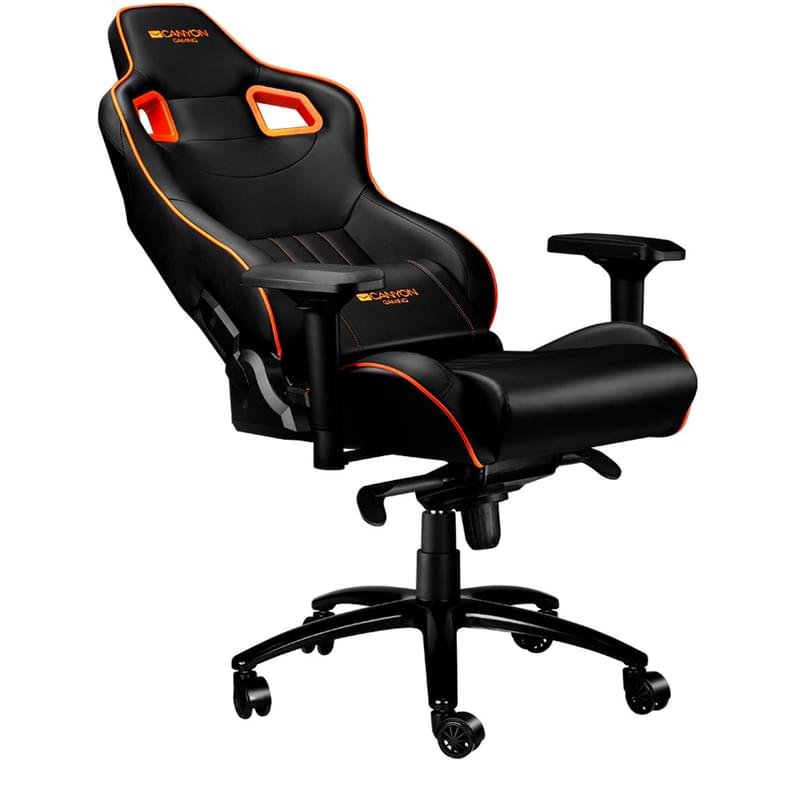 Игровое компьютерное кресло Canyon Gaming Corax, Black/Orange (CND-SGCH5) - фото #4