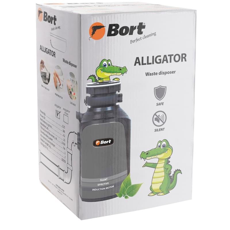 Измельчитель пищевых отходов Bort Alligator - фото #5