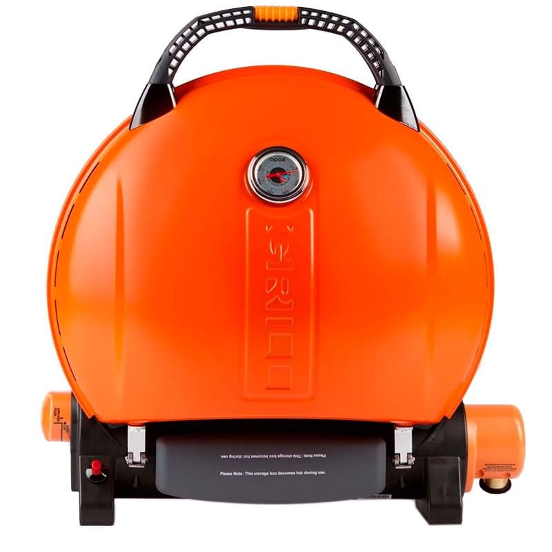 Гриль газовый O-GRILL 800T оранжевый - фото #0