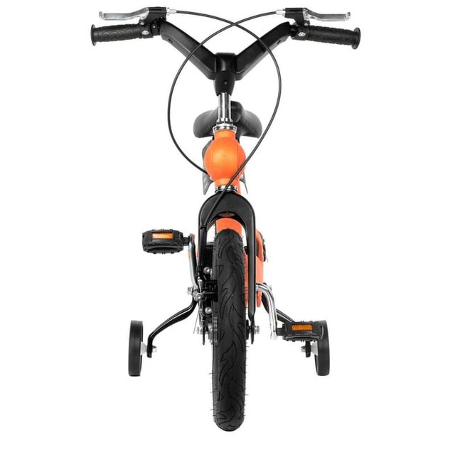 Велосипед Miqilong Детский YD Оранжевый 14 - фото #3