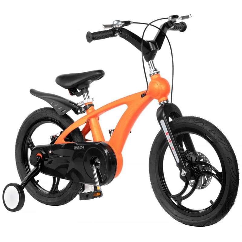 Велосипед Miqilong Детский YD Оранжевый 16 - фото #1