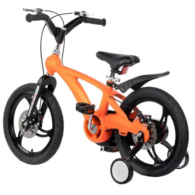 Велосипед Miqilong Детский YD Оранжевый 16 - фото #2