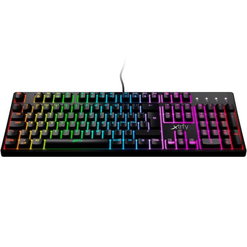 Игровая клавиатура Xtrfy K4 RGB - Kailh Red, Black (XG-K4-RGB-R-RUS) - фото #1