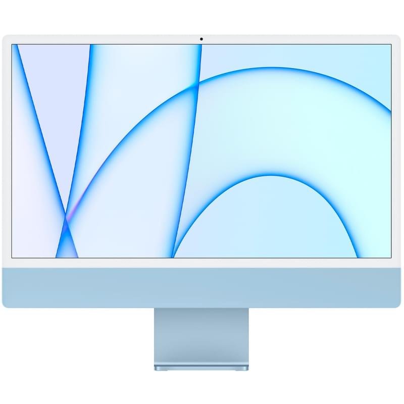 Моноблок Apple iMac 24 Blue (M1-8-256-MOS-4,5K) (MGPK3RU/A) - фото #0