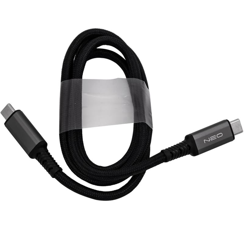 Neo, Type-C - Type-C кабелі, 1м, Multimedia, 100W, Black (NEO-TYPC-TYPCPD) - фото #1