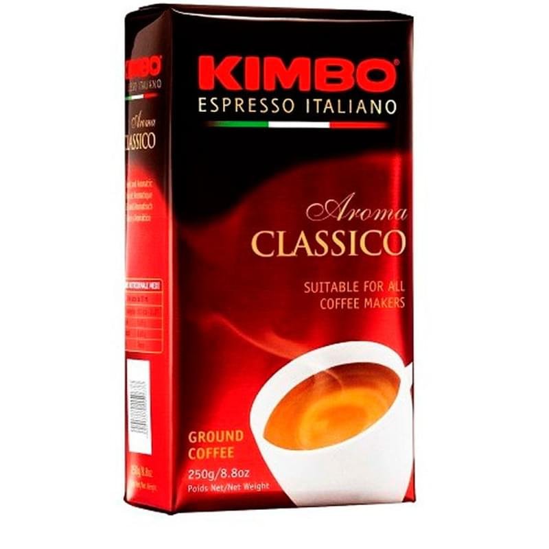 Кофе KIMBO Aroma Classico, молотый 250 г, 6754 - фото #0