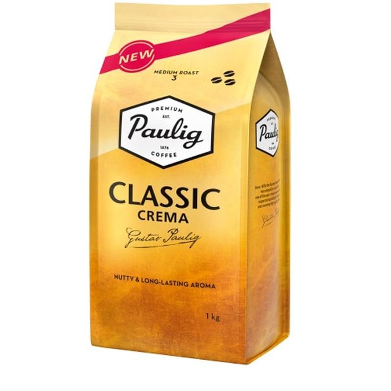 Кофе Paulig Classic Crema зерно 1кг, 5871 - фото #0
