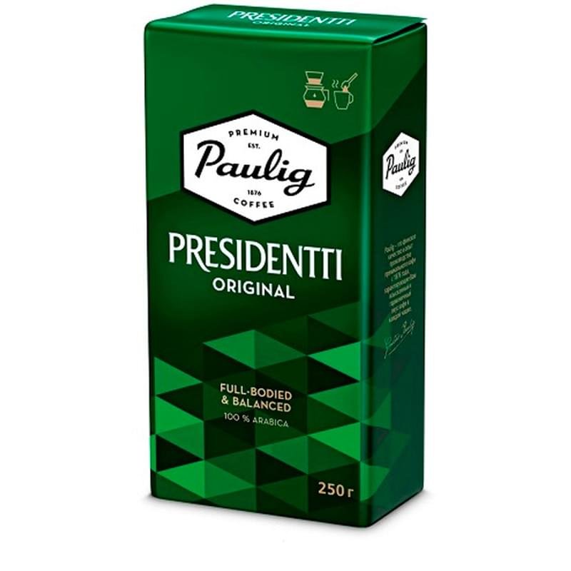 Кофе Paulig Presidentti, молотый 250 г, 0011 - фото #0