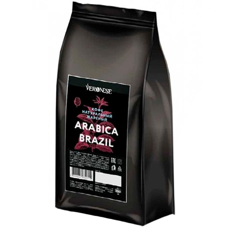 Кофе Veronese Arabica Brazil зерно 1кг, 3169 - фото #0