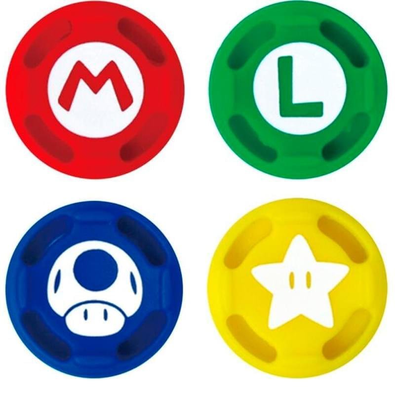 Сменные накладки Hori Super Mario для Nintendo Switch (NSW-036U) - фото #0