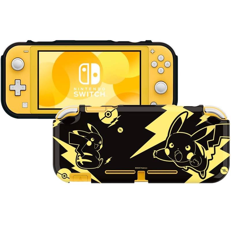 Чехол Hori Duraflexi Protector Pikachu Black & Gold для Nintendo Switch Lite (NS2-076U) - фото #2