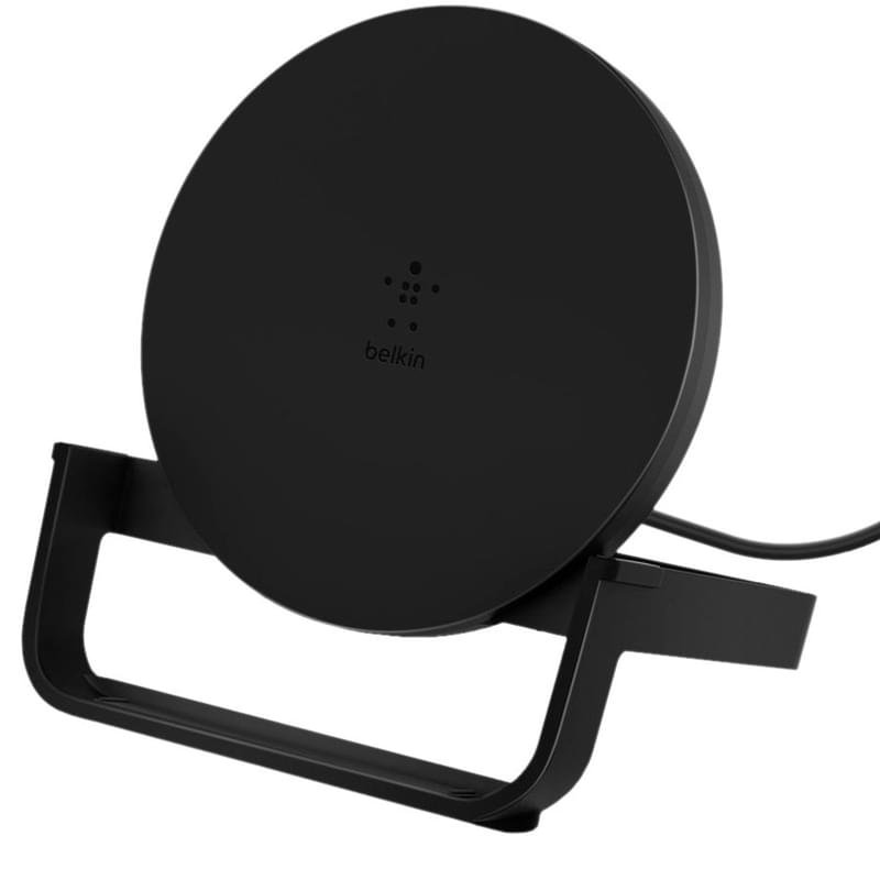Belkin, Stand Wireless Charging Qi Сымсыз зарядтағышы, 10W, Black (WIB001VFBK) - фото #0