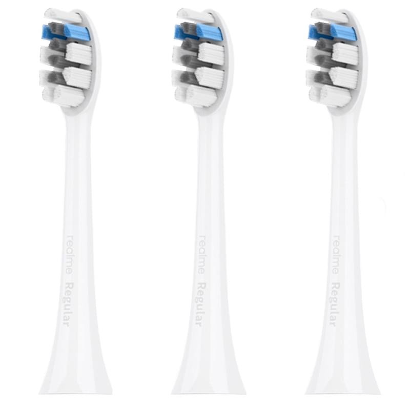 Realme M1 Toothbrush Head, White тіс қылшағына арналған қондырмасы - фото #0