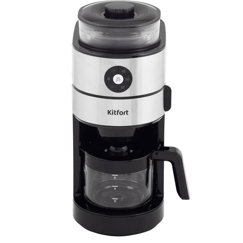 Кофеварка капельная Kitfort KT-716 с кофемолкой - фото #0