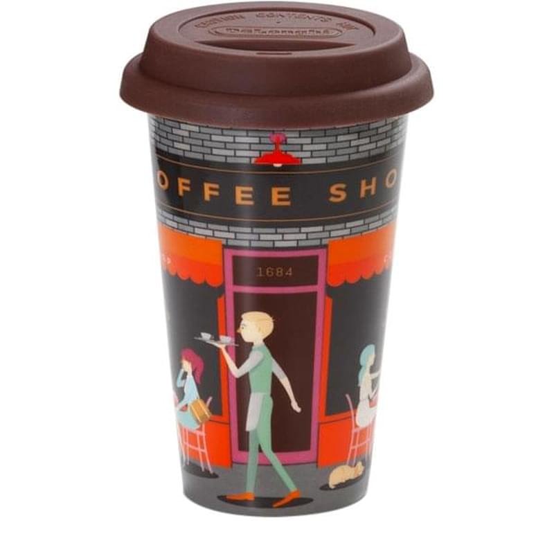 Керамическая кружка Delonghi DLSC-066 COFFEE SHOP - фото #0